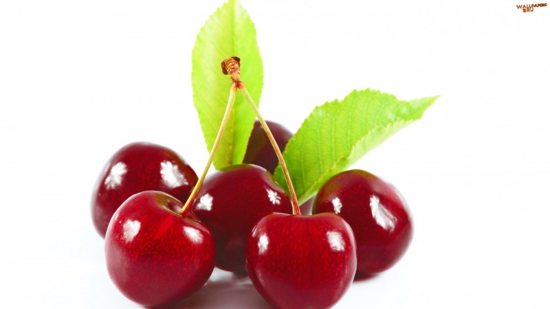 Bunch of cherries 1920x1080 HD