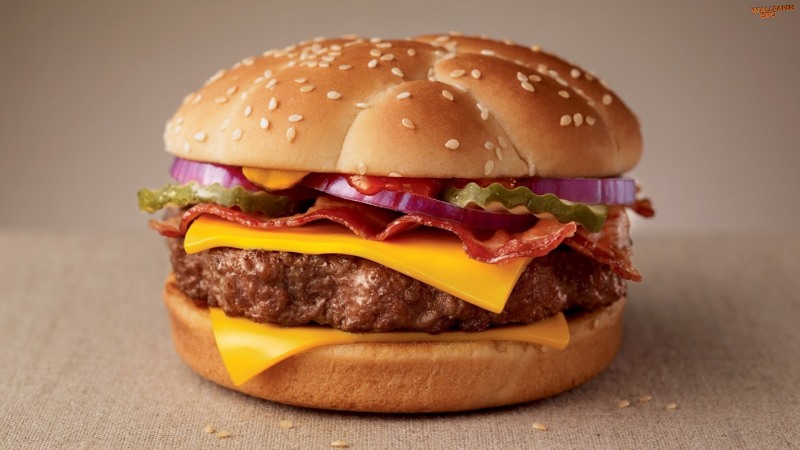 Fast food burger 1920x1080