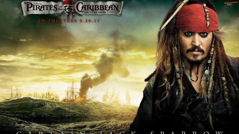 Jack sparrow pirates of the caribbean on stranger tides 1920x1080 HD