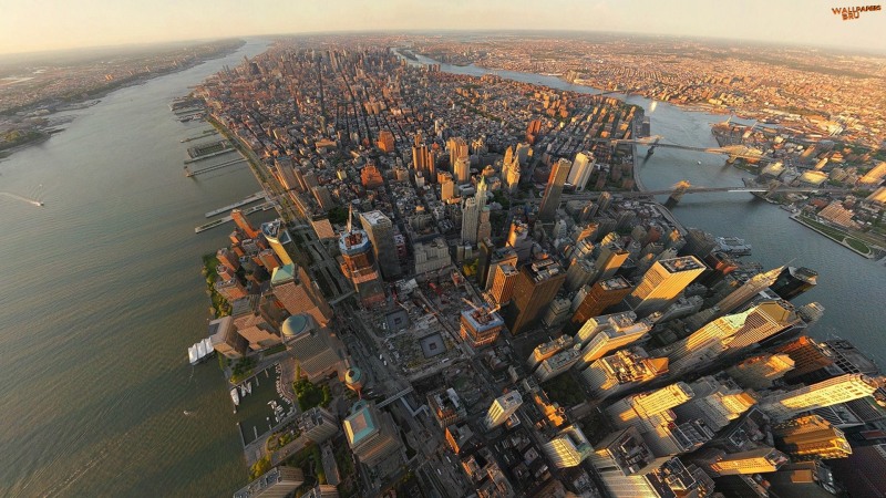 New york aerial view 2 1920x1080 HD