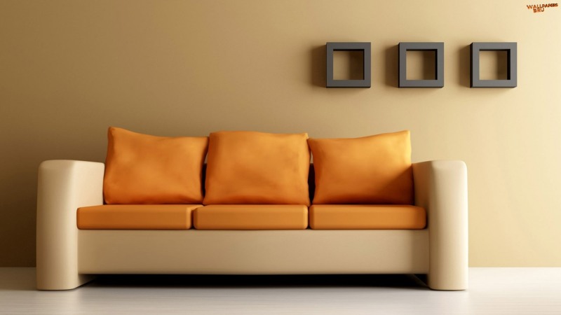 Orange couch 1920x1080 HD