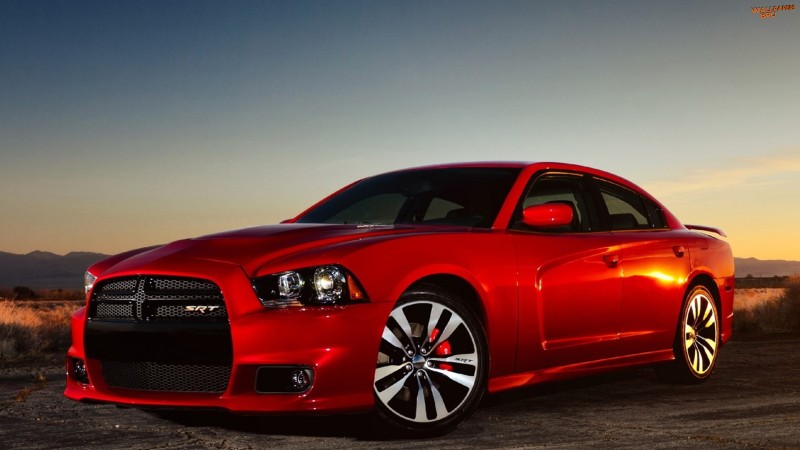 Red dodge charger srt8 1920x1080 HD