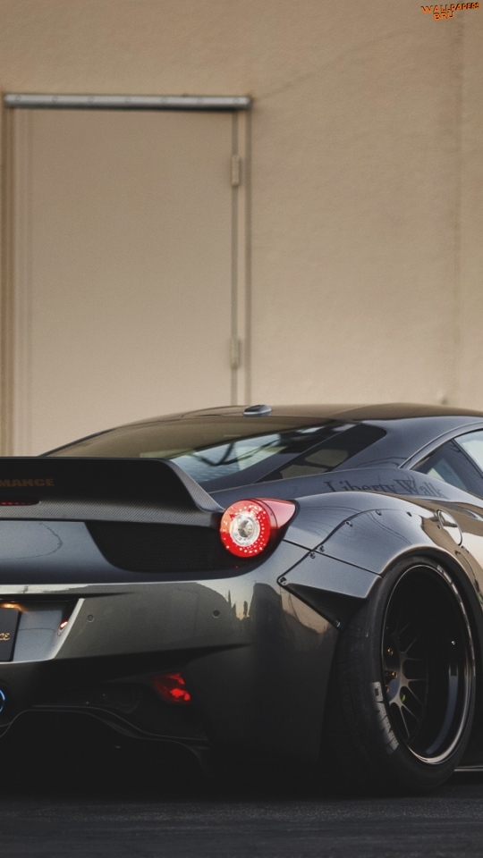 Ferrari rear view bumper