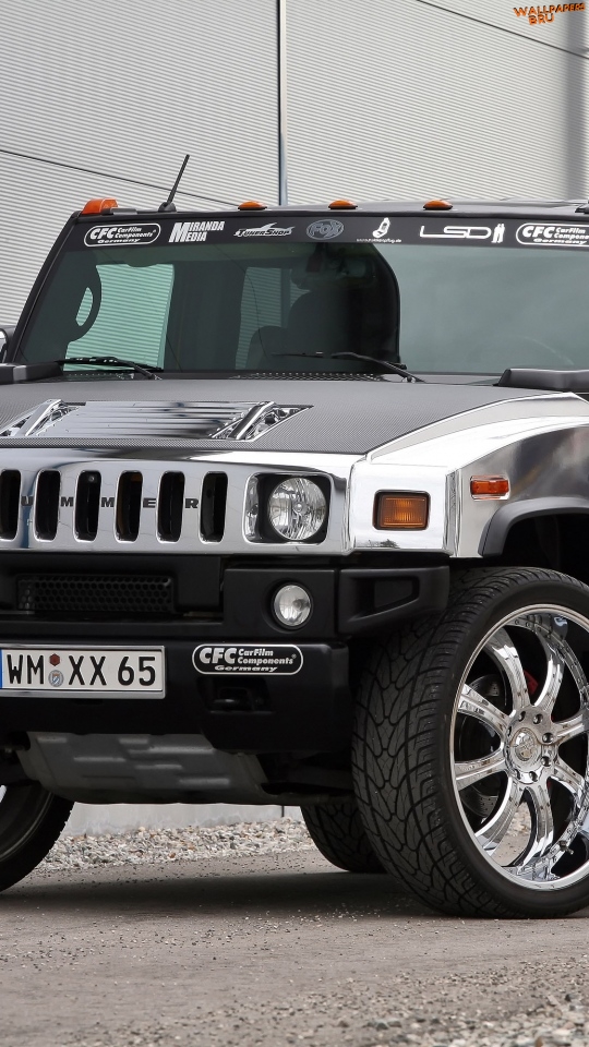 Hummer h cfc side view - HD Wallpapers