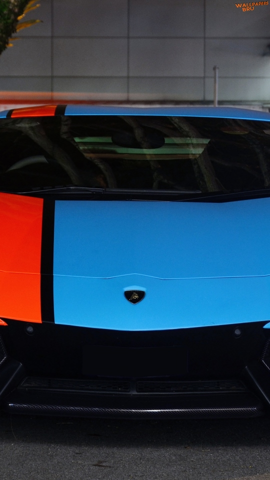 Lamborghini aventador lp blue supercars eotic